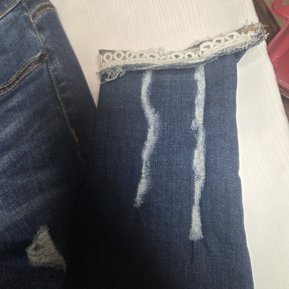 PEOPLE LIBERATION JEANS,SZ 3. - Picture 5 of 8